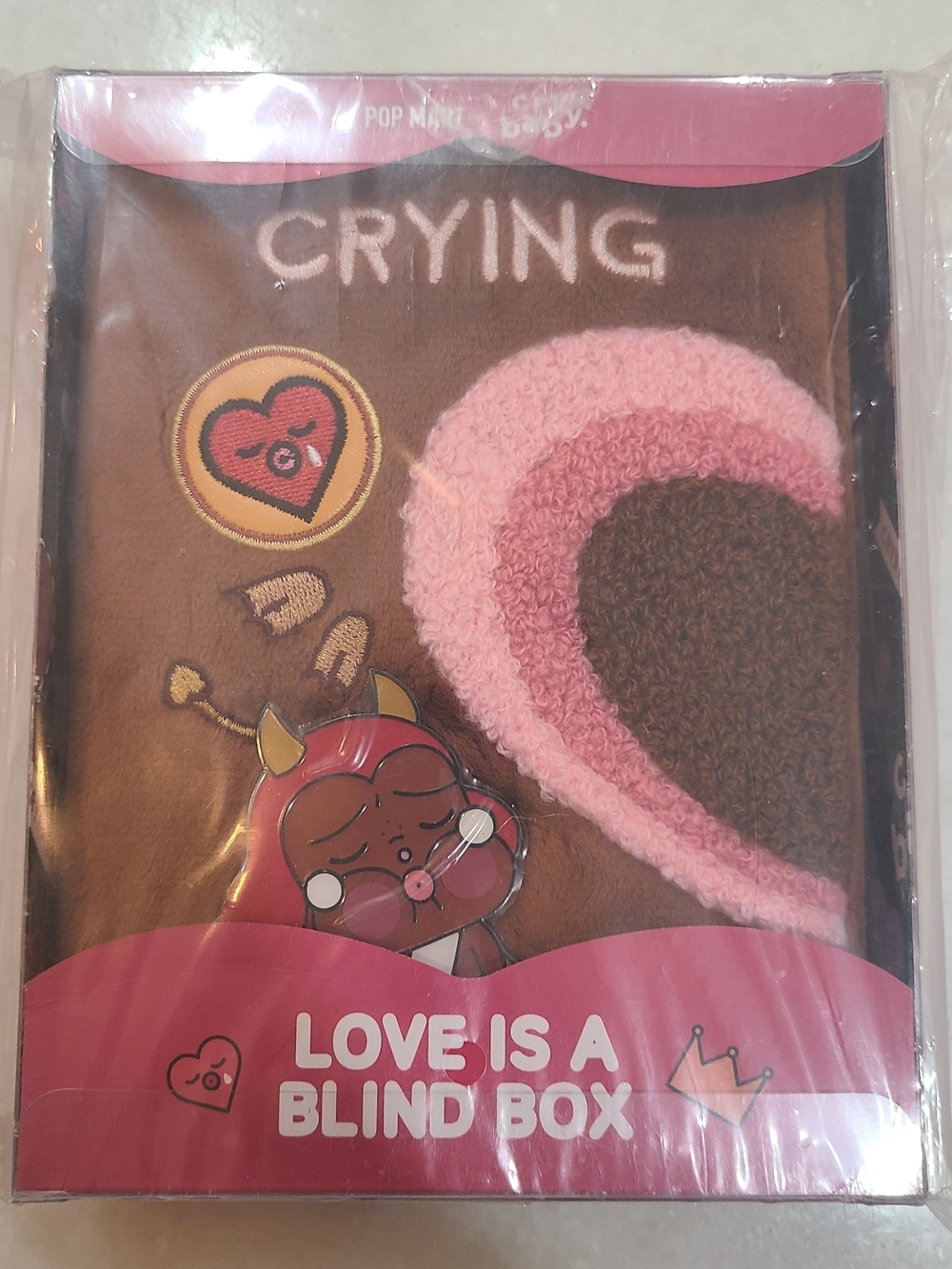 Pop Mart Crybaby Love is a Blind Box Notebook - Devil